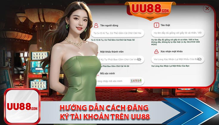 Hướng dẫn cách đăng ký tài khoản uu88 từng bước