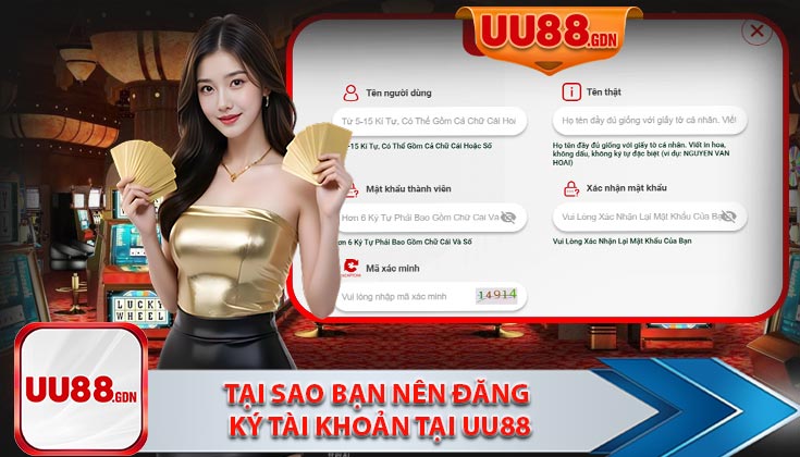tại sao cần phải đăng ký tài khoản uu88